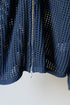 【THE JEAN PIERRE】"ジップメッシュニットシャツ"